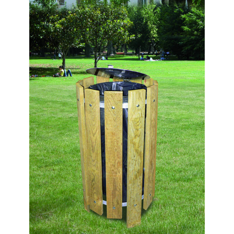 corbeille forestière en pin SHAULA direct urbain